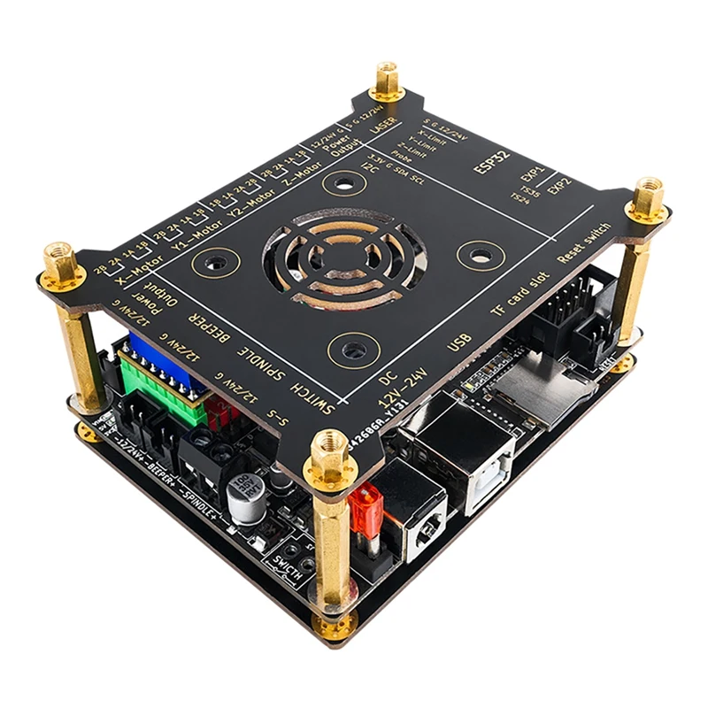 MKS DLC32 V2.0 Offline Control 32Bits ESP32 WIFI Motherboard With Protective Case For Desktop Engraving Machine
MKS DLC32 V2.0 Offline Control 32Bits ESP32 WIFI Motherboard With Protective Case For Desktop Engraving Machine