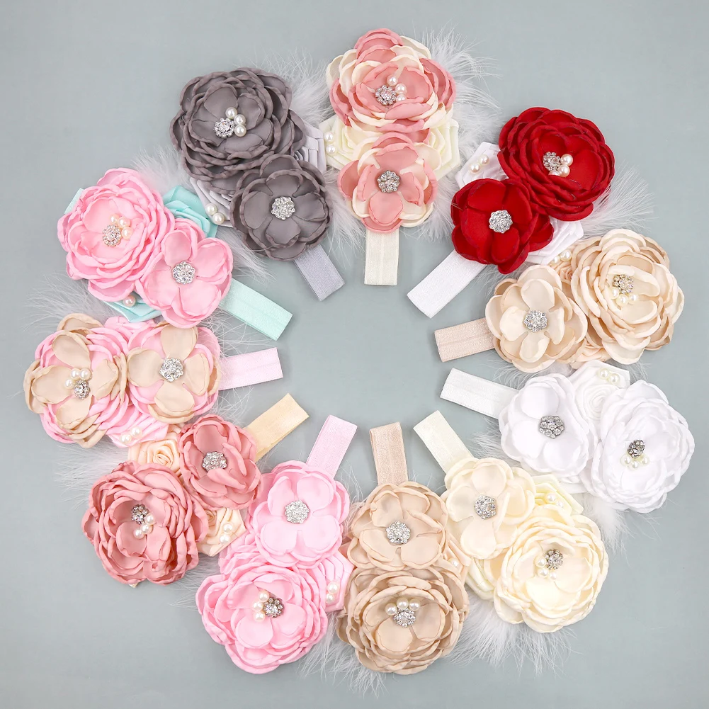 10 Pcs / Lot Feather Stain Flower Headband Baby Girls Elastic Hairbands Pearl Rhinestone Headband Headwear Kids Hair Accessories
10 Pcs / Lot Feather Stain Flower Headband Baby Girls Elastic Hairbands Pearl Rhinestone Headband Headwear Kids Hair Accessories