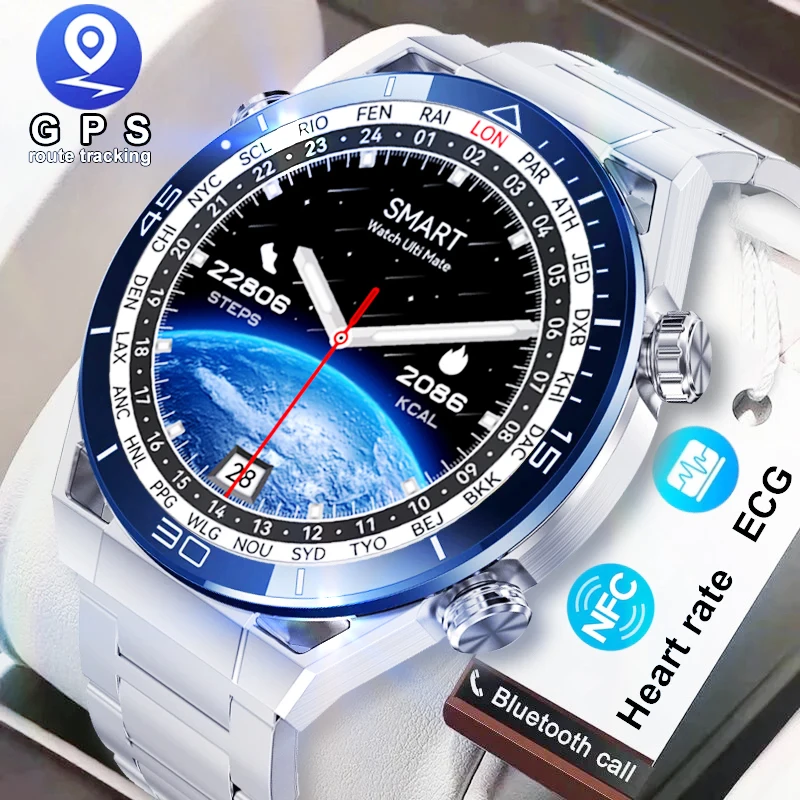 Смарт-часы для Huawei Watch Ultimate мужские, умные часы с функцией измерения ЭКГ + ППГ, Bluetooth, GPS, трекером движения, компасом, браслетом, деловые часы 
Смарт-часы для Huawei Watch Ultimate мужские, умные часы с функцией измерения ЭКГ + ППГ, Bluetooth, GPS, трекером движения, компасом, браслетом, деловые часы