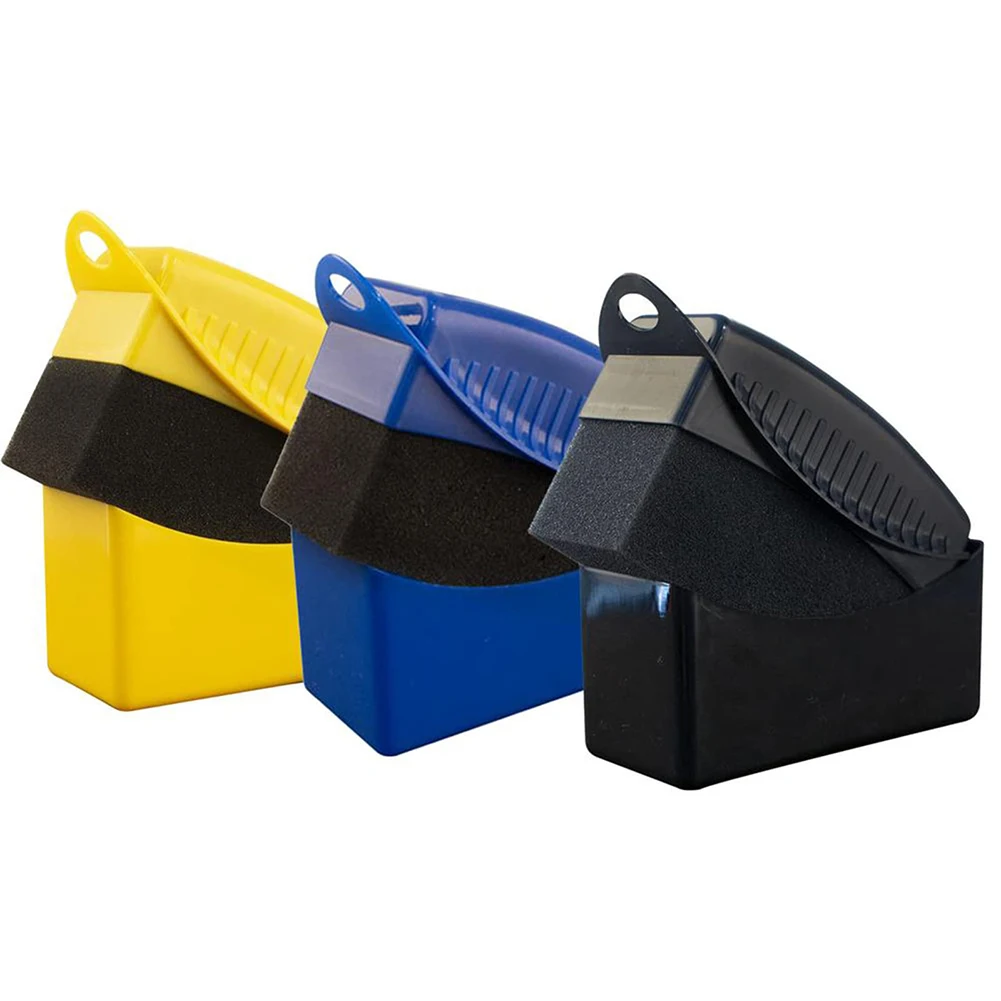 3PCS Car Tire Wheel Waxing Polishing Sponge Washing Cleaning Brush With Lid Polyester Cotton Cleaning Sponge Black&Yellow&Blue
3PCS Car Tire Wheel Waxing Polishing Sponge Washing Cleaning Brush With Lid Polyester Cotton Cleaning Sponge Black&Yellow&Blue
