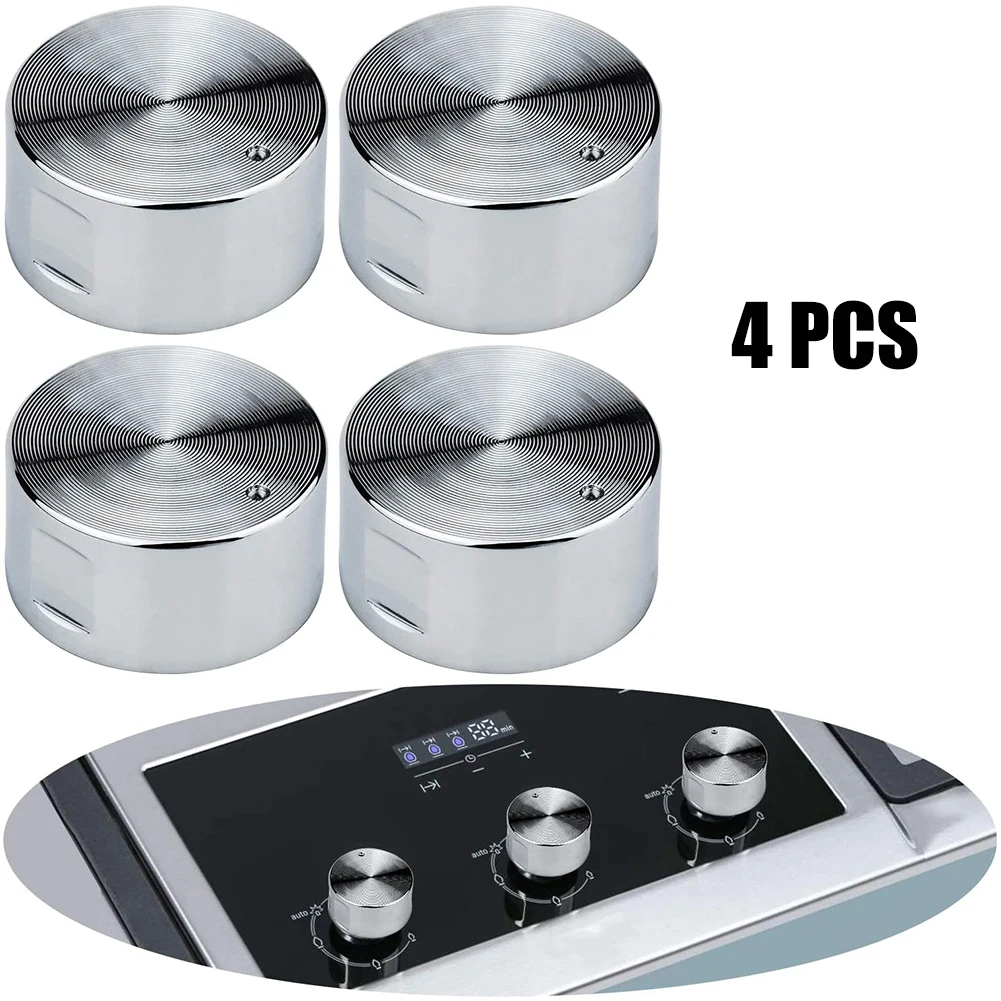 4Pcs Rotary Switch Control Round Knob Zinc Alloy Gas Hob Cooktop Handle For Stove Burner Oven Cookware Part Kitchen Accessories
4Pcs Rotary Switch Control Round Knob Zinc Alloy Gas Hob Cooktop Handle For Stove Burner Oven Cookware Part Kitchen Accessories