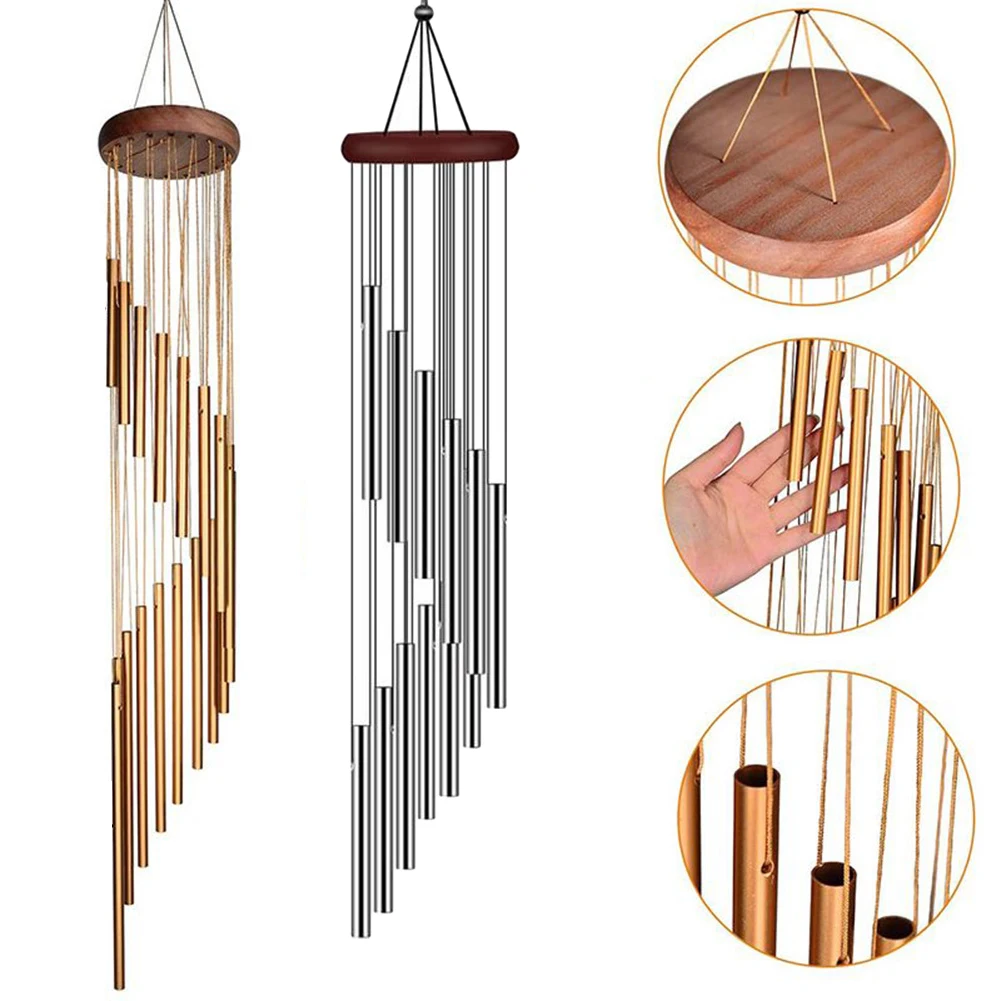 1pc Wind Chimes Pendant With 12 Aluminum Tube Metal Pipe Wind Chimes Bells For Balcony Outdoor Indoor Garden Home Decoration
1pc Wind Chimes Pendant With 12 Aluminum Tube Metal Pipe Wind Chimes Bells For Balcony Outdoor Indoor Garden Home Decoration