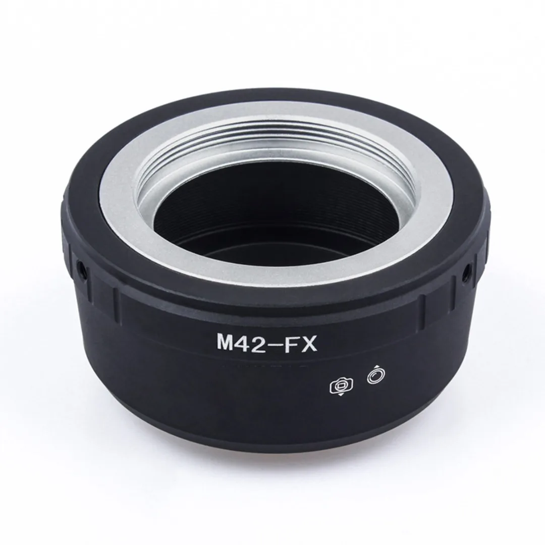 New 1pc M42-FX Adapter Ring High Quality Camera Convert Rings Aluminum Alloy M42 Mount Lens For Fujifilm X Mount Cameras
New 1pc M42-FX Adapter Ring High Quality Camera Convert Rings Aluminum Alloy M42 Mount Lens For Fujifilm X Mount Cameras