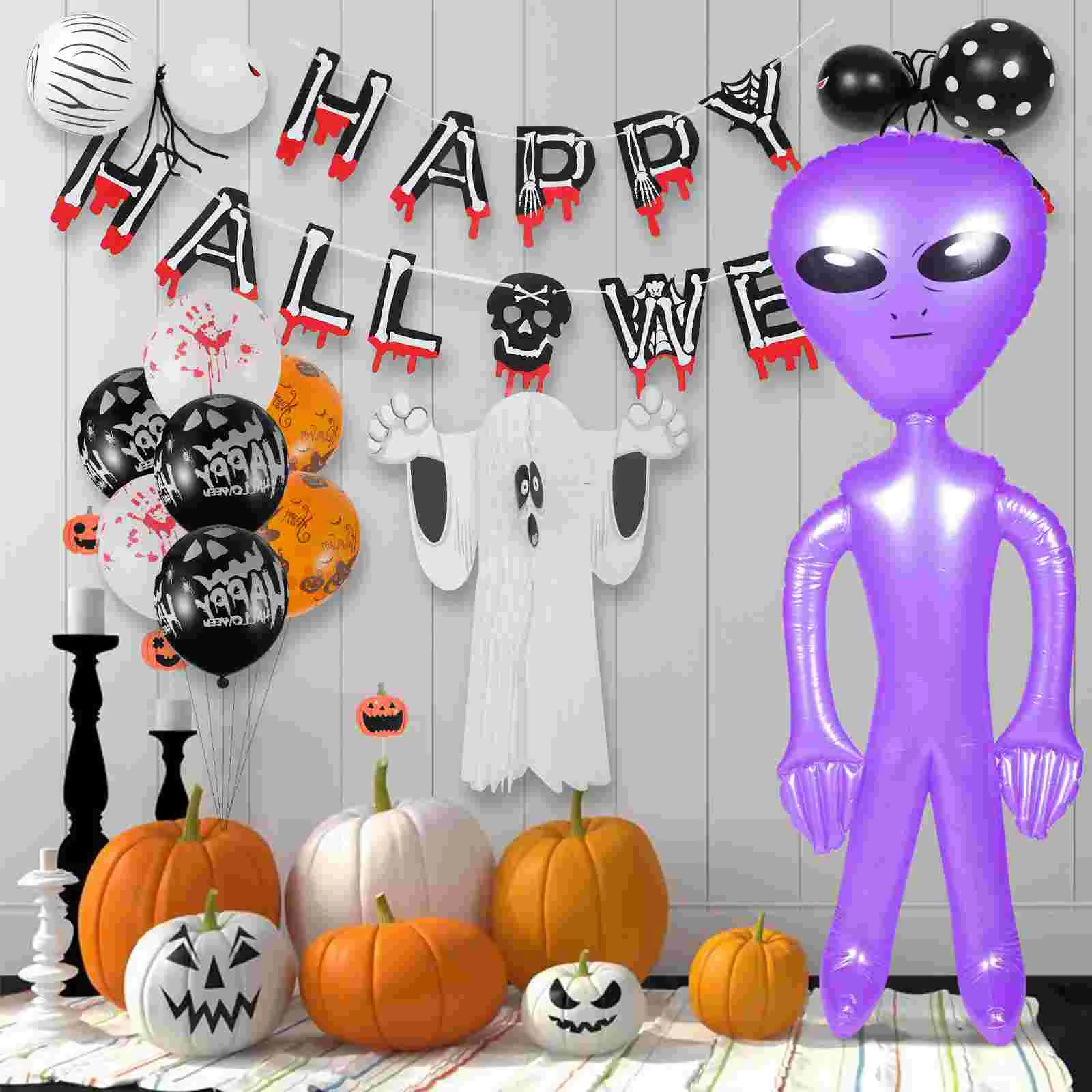 PVC Inflatable Alien Toy Inflatable Halloween Alien Toy Balloon Toy for Halloween
PVC Inflatable Alien Toy Inflatable Halloween Alien Toy Balloon Toy for Halloween