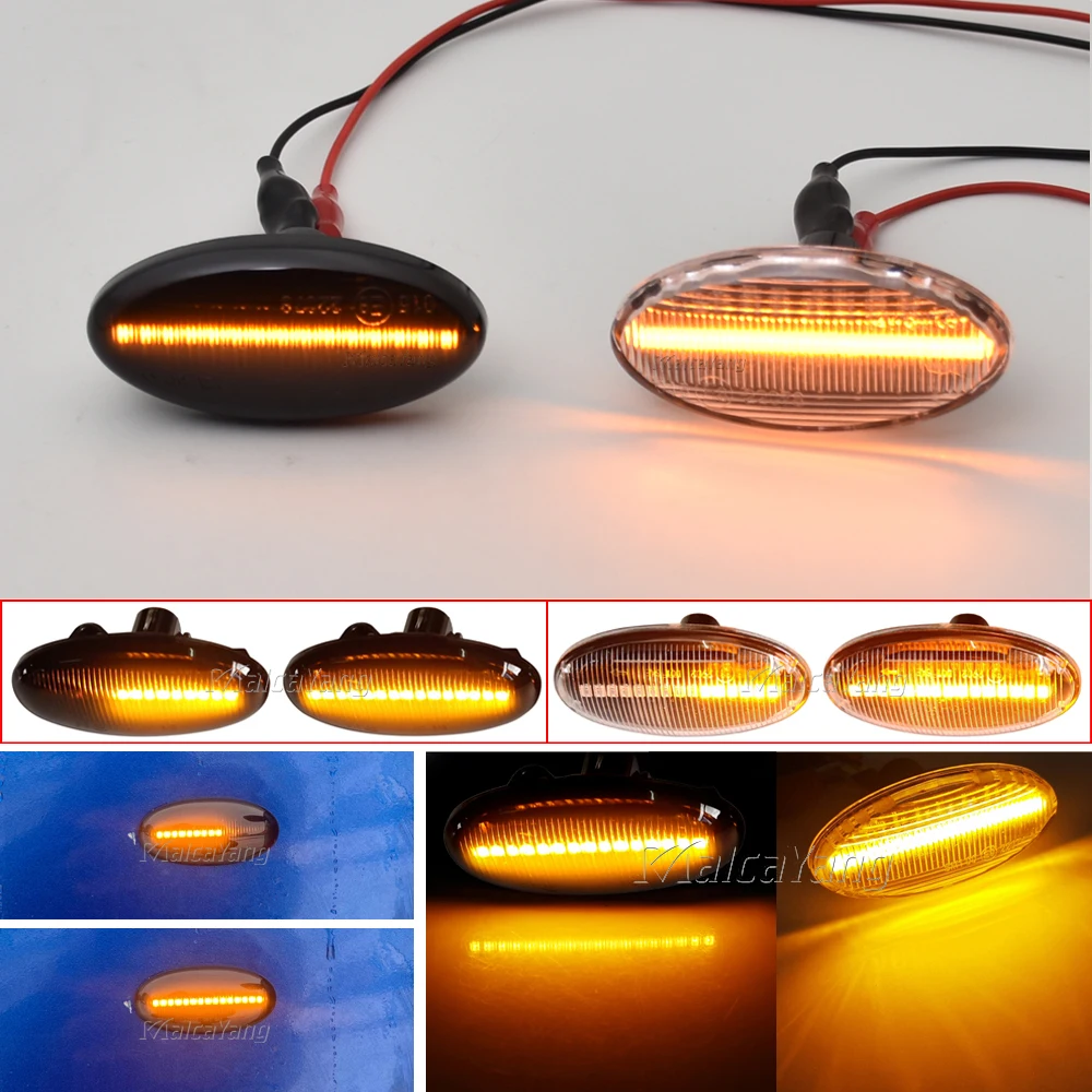 LED Turn Signal Side Marker Light For MAZDA 2 3 5 6 BT-50 MPV Smoke Dynamic Repeater Sequential Indicator Flasher Blinker Lamp
LED Turn Signal Side Marker Light For MAZDA 2 3 5 6 BT-50 MPV Smoke Dynamic Repeater Sequential Indicator Flasher Blinker Lamp