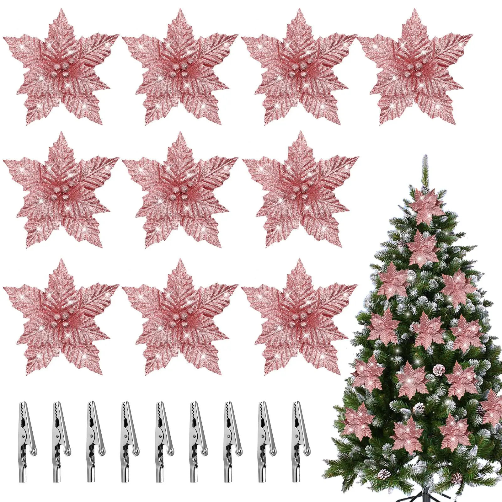 10Pc Christmas Artificial Flower Butterfly Xmas Tree Decorations Hollow Flower Wedding Decor Flowers New Year Xmas Tree Ornament
10Pc Christmas Artificial Flower Butterfly Xmas Tree Decorations Hollow Flower Wedding Decor Flowers New Year Xmas Tree Ornament