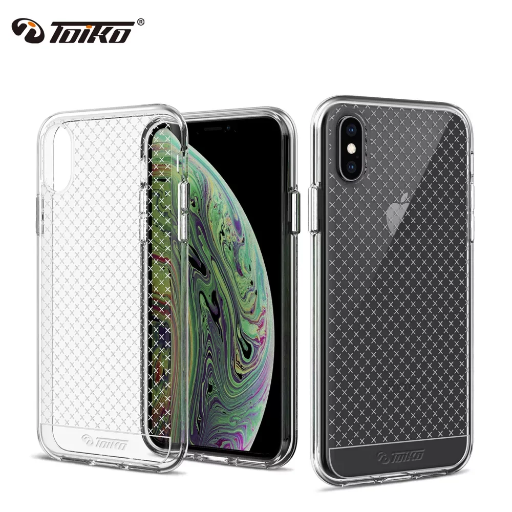 TOIKO Clear Protective Case for iPhone 11 Pro Max Shockproof Bumper Shell for iPhone X XR XS Max 7 8 Plus Soft TPU Back Cover
TOIKO Clear Protective Case for iPhone 11 Pro Max Shockproof Bumper Shell for iPhone X XR XS Max 7 8 Plus Soft TPU Back Cover