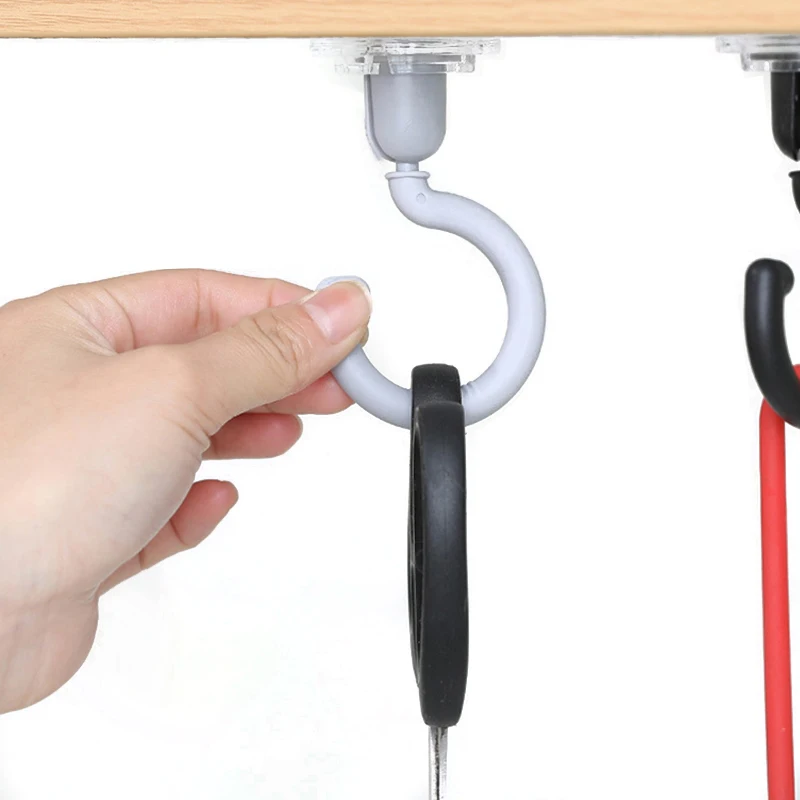 1Pc Rotatable Hook Ceiling Hanging Hook Household Multifunction Strong Adhesive Hook Kitchen Bathroom Door Back Adjustable Hook
1Pc Rotatable Hook Ceiling Hanging Hook Household Multifunction Strong Adhesive Hook Kitchen Bathroom Door Back Adjustable Hook