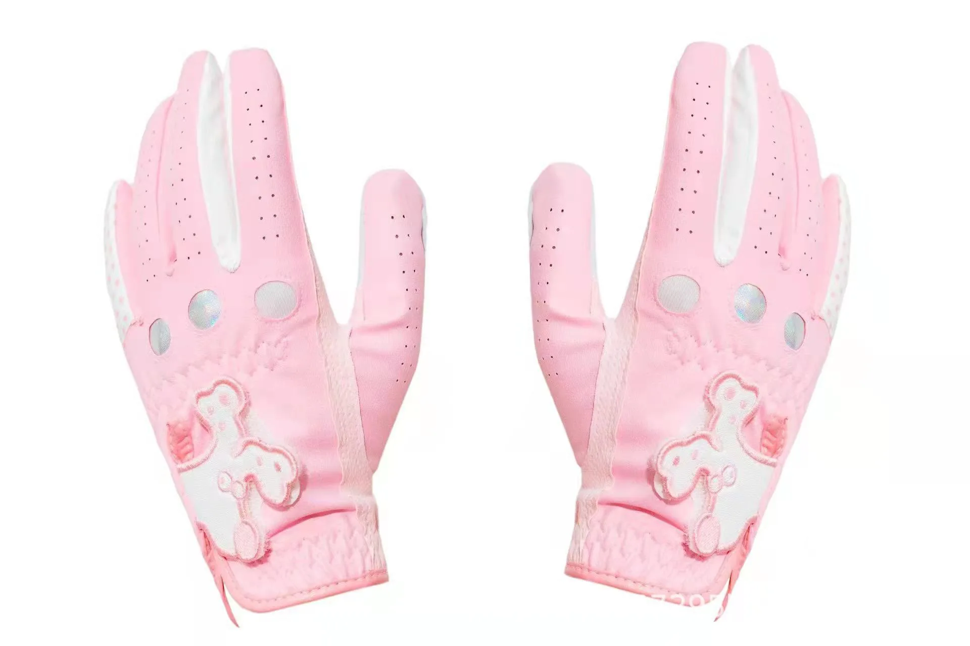 MUsports Golf Gloves Women's Sheepskin Gloves One Pair of Genuine Anti Slip, Wear-resistant, and Breathable Left and Right Hands
MUsports Golf Gloves Women's Sheepskin Gloves One Pair of Genuine Anti Slip, Wear-resistant, and Breathable Left and Right Hands