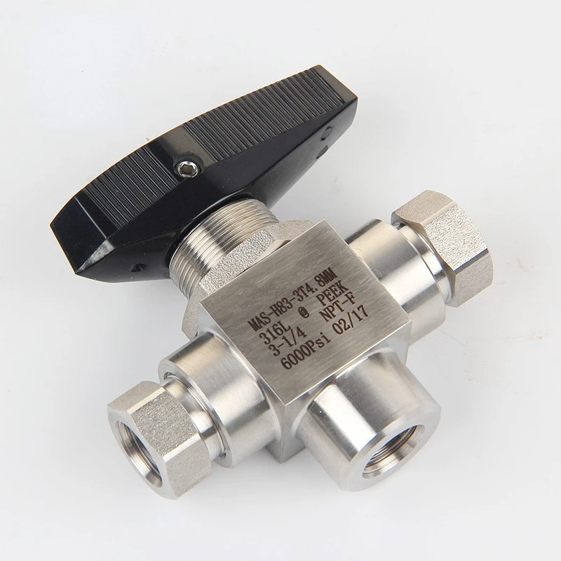 Good quality MAS-H83 stainless steel 3 way natural gas high pressure ball valve
Good quality MAS-H83 stainless steel 3 way natural gas high pressure ball valve