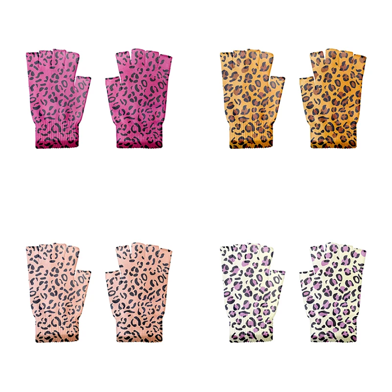 1 Pair Women's Gloves 3D Printed Fashion Leopard Pattern Glove Unisex Winter Fingerless Exercise Mitten
1 Pair Women's Gloves 3D Printed Fashion Leopard Pattern Glove Unisex Winter Fingerless Exercise Mitten