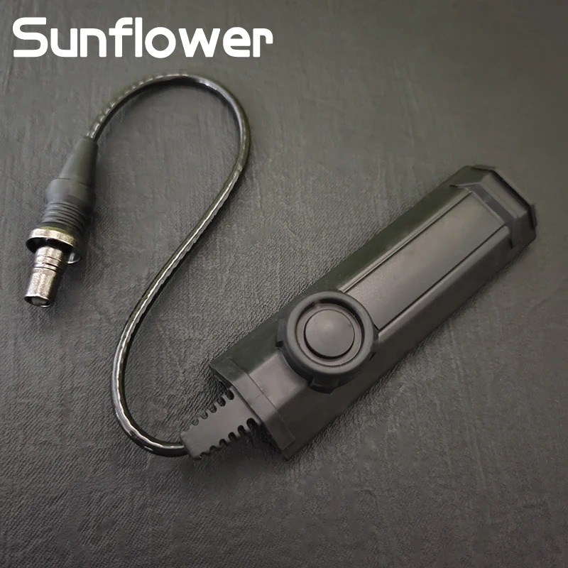 Surefir Tactical Dual Function Pressure Switch M300 M600 Flashlght Remote Switchs SF plug 20mm picatiny Hunting WeaponLight part
Surefir Tactical Dual Function Pressure Switch M300 M600 Flashlght Remote Switchs SF plug 20mm picatiny Hunting WeaponLight part
