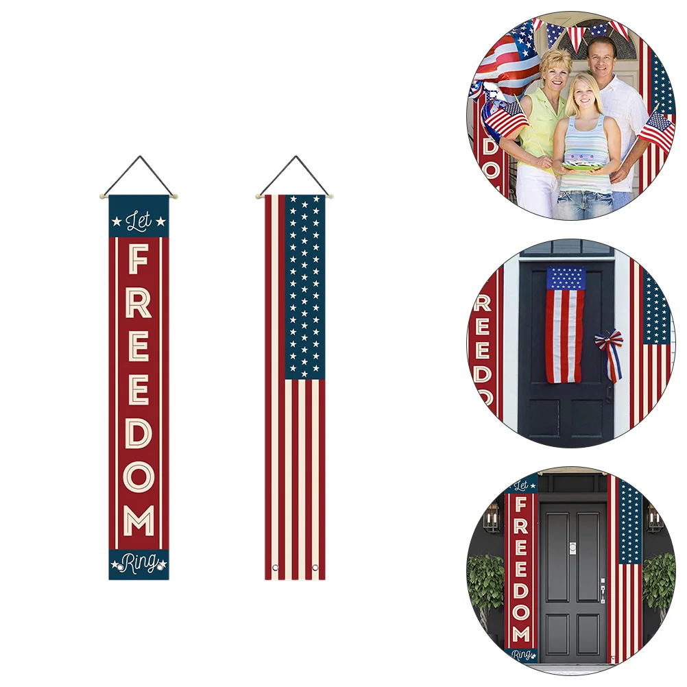 United States Independence Day Decoration Hanging Banner Porch Sign Ceremony America Flag
United States Independence Day Decoration Hanging Banner Porch Sign Ceremony America Flag