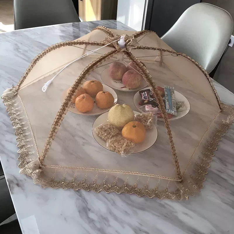 NEW2023 1Pcs Portable Umbrella Style Food Covers Anti Fly Mosquito Meal Cover Lace Table Large Table Cover Home Gadgets Accessor
NEW2023 1Pcs Portable Umbrella Style Food Covers Anti Fly Mosquito Meal Cover Lace Table Large Table Cover Home Gadgets Accessor