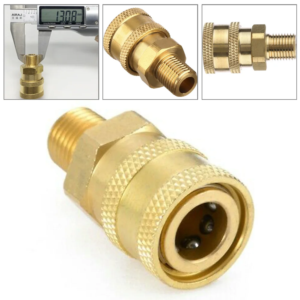 High Pressure Washer Hose Foam Pot Adapter Hose Accessories Quick Plug Spray Connector M22 To 1/4 Male Coupler Adapter
High Pressure Washer Hose Foam Pot Adapter Hose Accessories Quick Plug Spray Connector M22 To 1/4 Male Coupler Adapter
