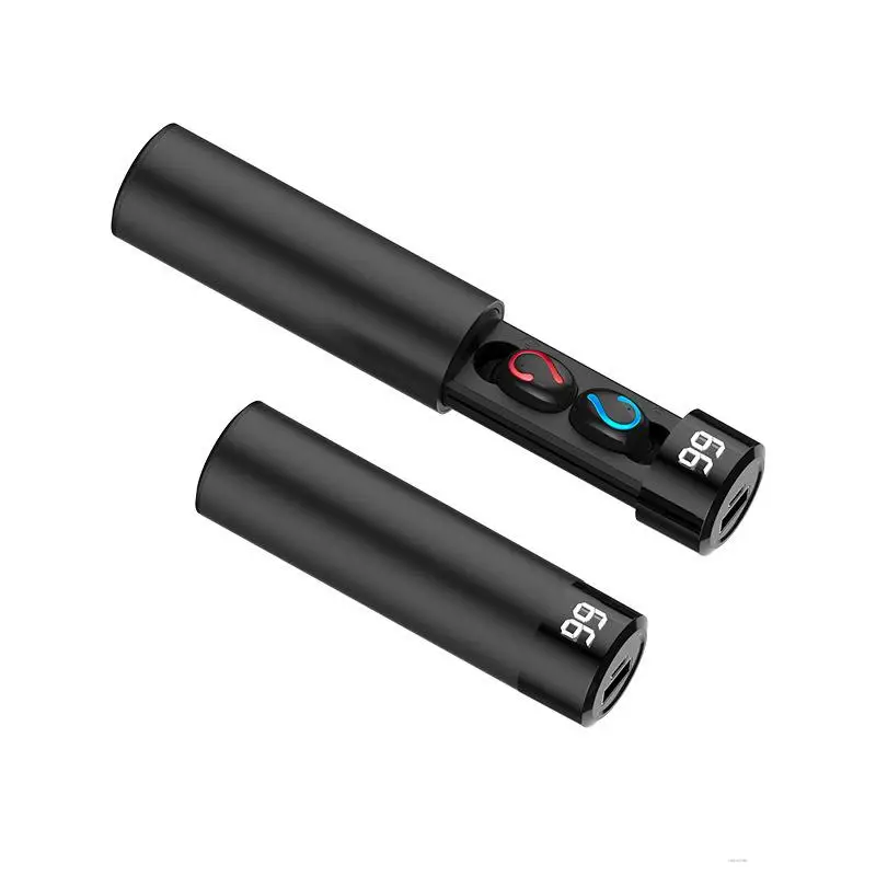 Q67 Wireless Stereo Bluetooth Headset Sports Binaural 5.0 Battery Display Digital Display With Power Bank Mini Headset
Q67 Wireless Stereo Bluetooth Headset Sports Binaural 5.0 Battery Display Digital Display With Power Bank Mini Headset