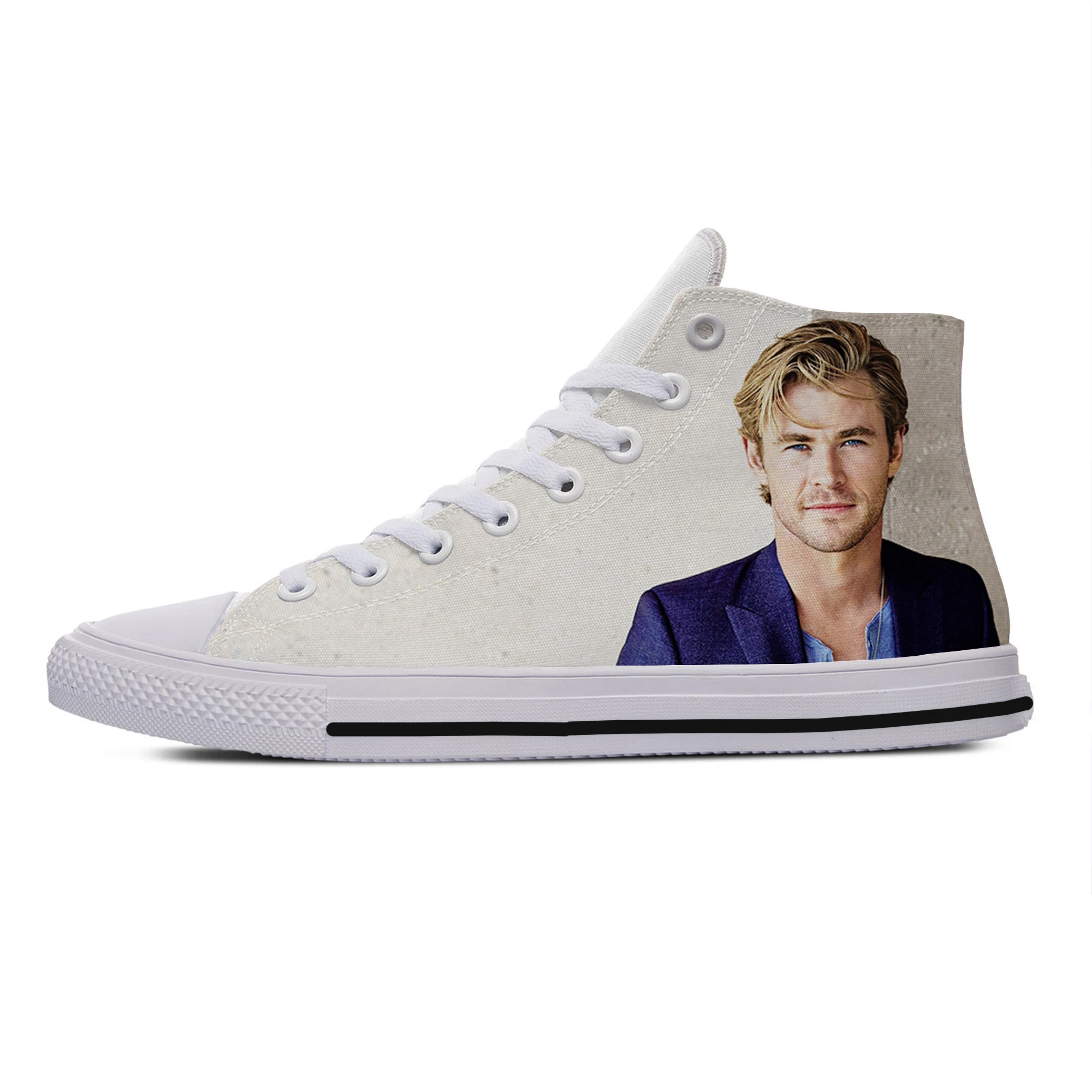 Hot Cool Fashion Funny New Summer High Quality Sneakers Handiness Casual Shoes Men Women Chris Hemsworth High Top Board Shoes
Hot Cool Fashion Funny New Summer High Quality Sneakers Handiness Casual Shoes Men Women Chris Hemsworth High Top Board Shoes