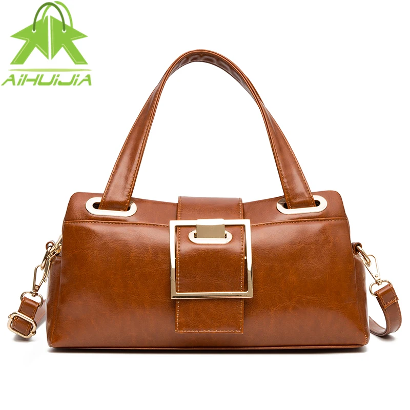 Retro Solid Color Women's Handbag High Quality Soft Pu Leather Shoulder Bags 2022 New Luxury Designer Crossbody Bag and Purse
Retro Solid Color Women's Handbag High Quality Soft Pu Leather Shoulder Bags 2022 New Luxury Designer Crossbody Bag and Purse