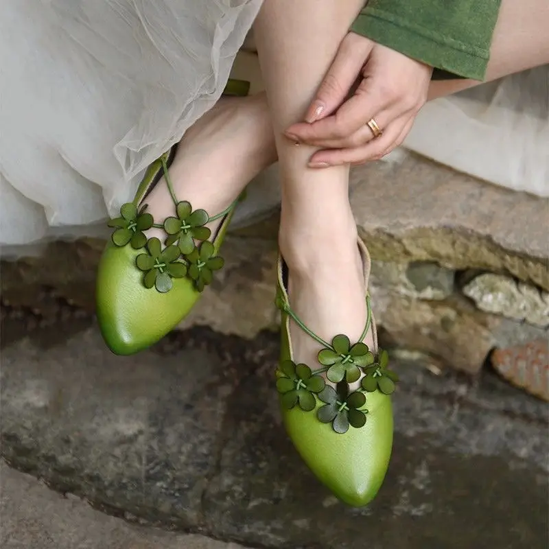 Womens Retro Forest Single Shoes Pointed Toe Flats Comfortable Loafers Slip On Lady Office Shoes Dress Leather Creepers
Womens Retro Forest Single Shoes Pointed Toe Flats Comfortable Loafers Slip On Lady Office Shoes Dress Leather Creepers