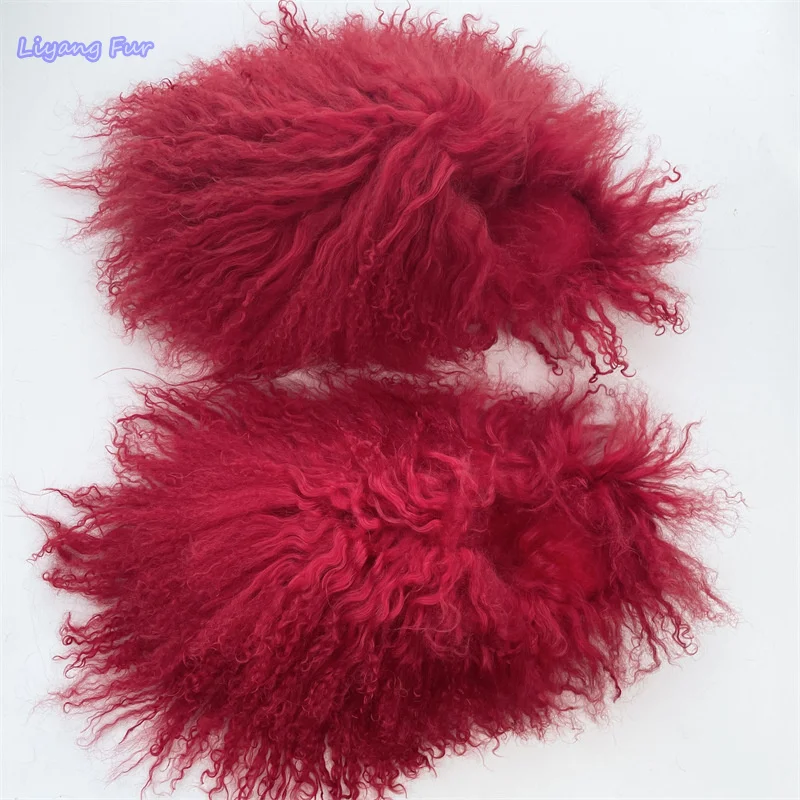 New Design Fluffy Fuzzy Flat Shoes Long Sheep Fur Slide Women Mongolian Fur Slippers
New Design Fluffy Fuzzy Flat Shoes Long Sheep Fur Slide Women Mongolian Fur Slippers