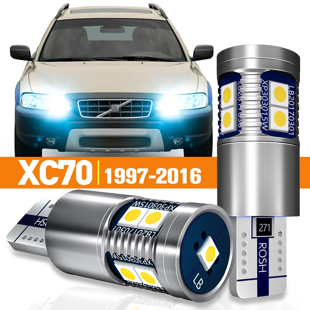 2pcs LED Parking Clearance Light For Volvo XC70 1997-2016 2005 2006 2007 2008 2009 2010 2011 2012 2013 Accessories Canbus Lamp
2pcs LED Parking Clearance Light For Volvo XC70 1997-2016 2005 2006 2007 2008 2009 2010 2011 2012 2013 Accessories Canbus Lamp