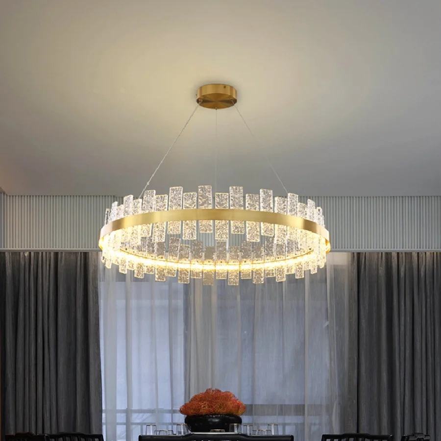 Hot Sale Crystal Chandelier Ring Led Pendant Light Dining Room Bedroom Hotel Cristal Suspension Luminaire Lustre De Salon Lamp
Hot Sale Crystal Chandelier Ring Led Pendant Light Dining Room Bedroom Hotel Cristal Suspension Luminaire Lustre De Salon Lamp