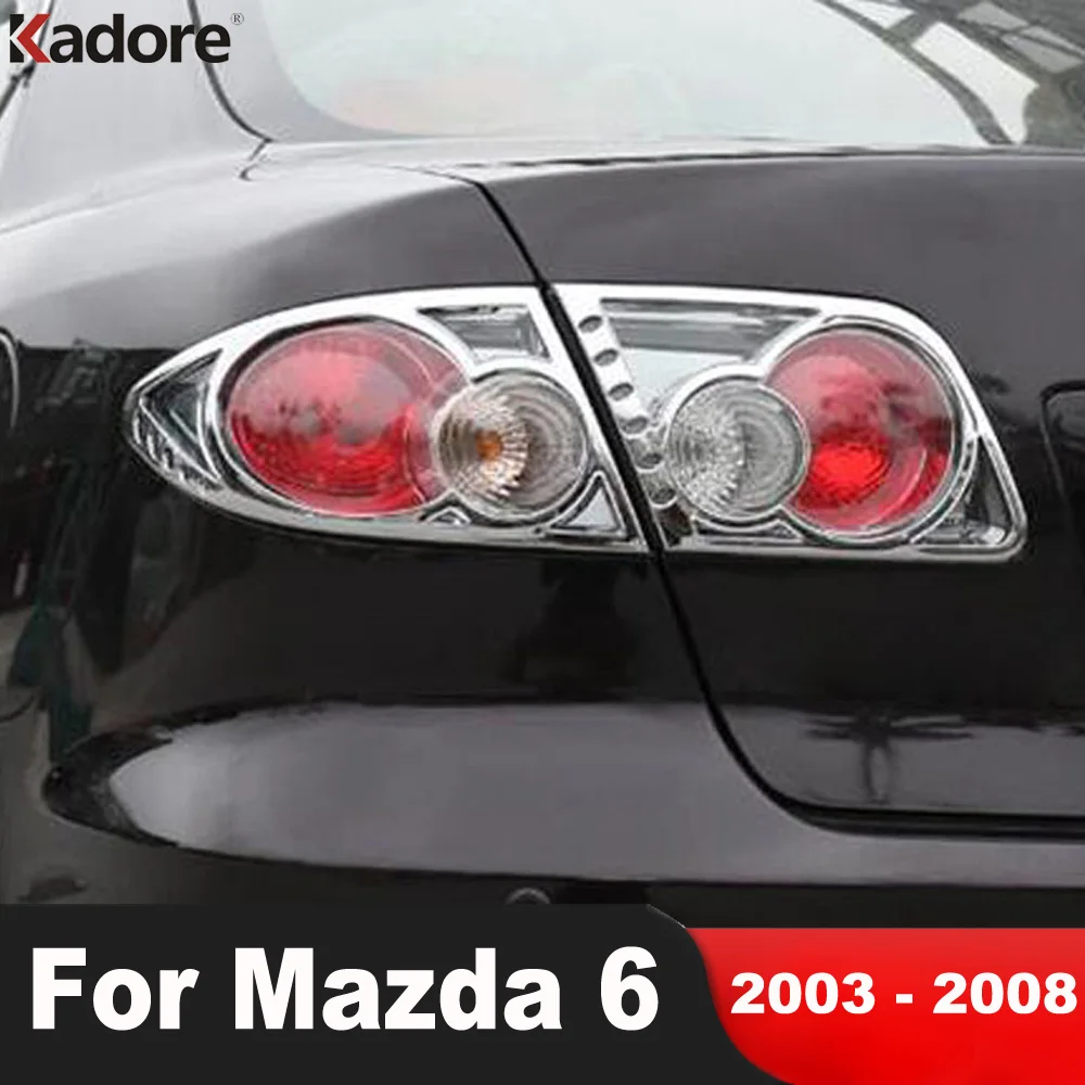Накладки на задние фары автомобиля для Mazda 6 Mazda6 2003 2004 2005 2006 2007 2008, хромированные аксессуары на задсветильник фары
Накладки на задние фары автомобиля для Mazda 6 Mazda6 2003 2004 2005 2006 2007 2008, хромированные аксессуары на задсветильник фары