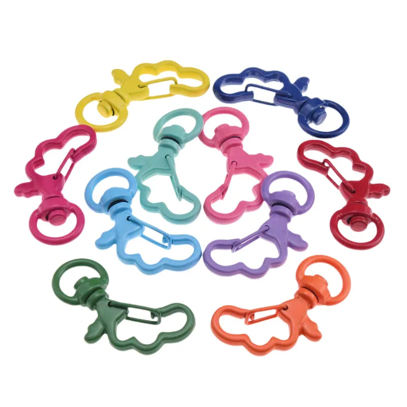 5-20Pcs/Lot 33mm Snap Hook Trigger Clips Buckles For Keychain Lobster Lobster Clasp Hooks for Necklace Key Ring Clasp DIY Making
5-20Pcs/Lot 33mm Snap Hook Trigger Clips Buckles For Keychain Lobster Lobster Clasp Hooks for Necklace Key Ring Clasp DIY Making