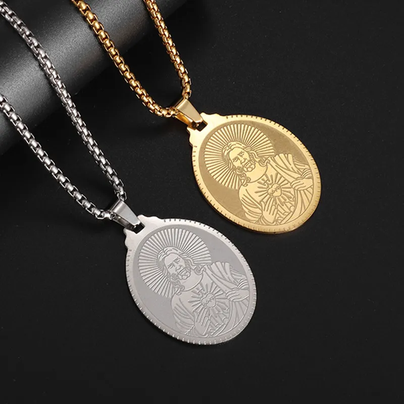 Stainless Steel Retro Hip Hop Punk Character Pendant Necklace Men Women Charm Jewelry Gift
Stainless Steel Retro Hip Hop Punk Character Pendant Necklace Men Women Charm Jewelry Gift