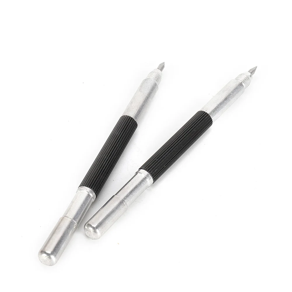 Durable New Practical Scribing Pen Kit Set Tungsten Carbide Tip 2 piece 2pcs Double Ended Lettering pen Marker
Durable New Practical Scribing Pen Kit Set Tungsten Carbide Tip 2 piece 2pcs Double Ended Lettering pen Marker