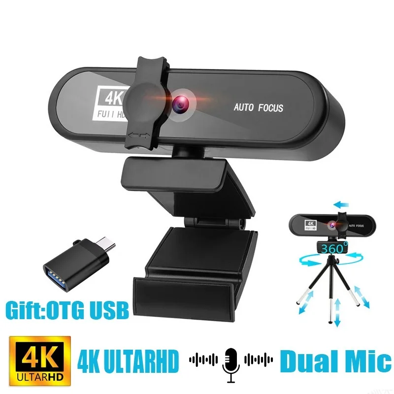 Top. Webcam 4K 1080P 2K 8K Full HD Web Camera For PC Computer Laptop USB Web Cam Microphone Autofocus Web Camara Webcams
Top. Webcam 4K 1080P 2K 8K Full HD Web Camera For PC Computer Laptop USB Web Cam Microphone Autofocus Web Camara Webcams