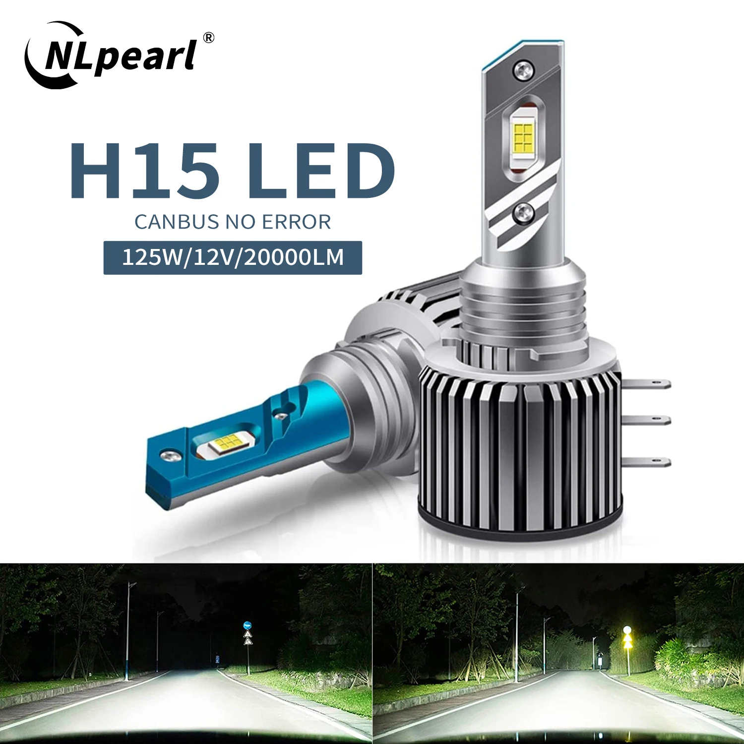 NLpearl 2Pcs H15 LED CSP Car Headlight Bulbs Canbus No Error 20000LM 80W CSP For Mercedes Volkswagen Benz Daytime Running Light
NLpearl 2Pcs H15 LED CSP Car Headlight Bulbs Canbus No Error 20000LM 80W CSP For Mercedes Volkswagen Benz Daytime Running Light