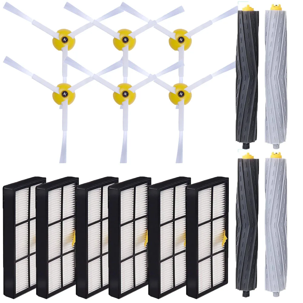 Compatible with IRobot Roomba 800 860 870 877 880 890 891 805 900 960 980 985 Vacuum Cleaner Filter Roller Side Brush Wheel Part
Compatible with IRobot Roomba 800 860 870 877 880 890 891 805 900 960 980 985 Vacuum Cleaner Filter Roller Side Brush Wheel Part