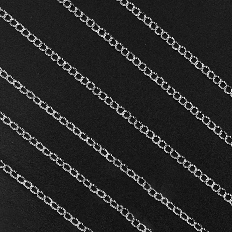 4 Meters 2.5*3.4 mm Stainless Steel Long Chain Men Women Necklace Bracelet Metal Bulk Chains Making For DIY High Quality Jewelry
4 Meters 2.5*3.4 mm Stainless Steel Long Chain Men Women Necklace Bracelet Metal Bulk Chains Making For DIY High Quality Jewelry