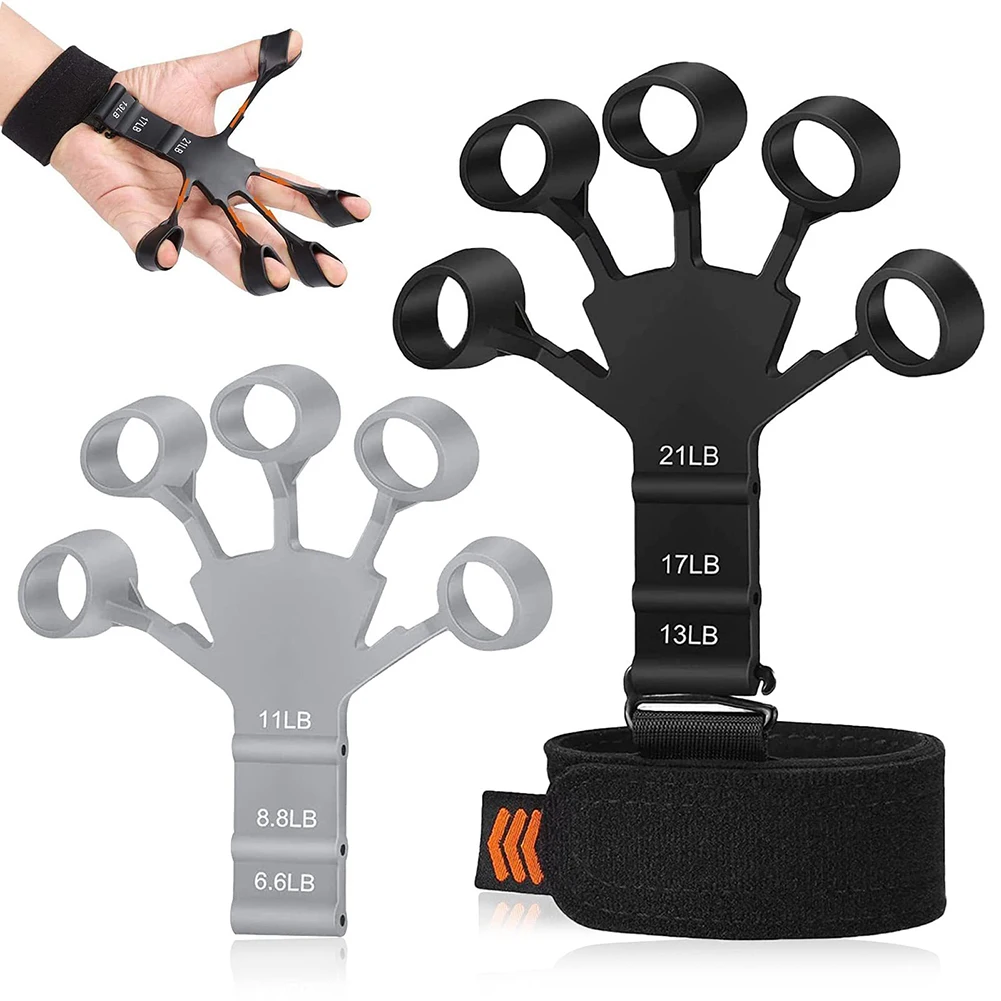 Portable Fitness Equipment Hand Grips Finger Gripper Finger Exerciser Guitar Finger Flexion Extension Training Strength Trainer
Portable Fitness Equipment Hand Grips Finger Gripper Finger Exerciser Guitar Finger Flexion Extension Training Strength Trainer