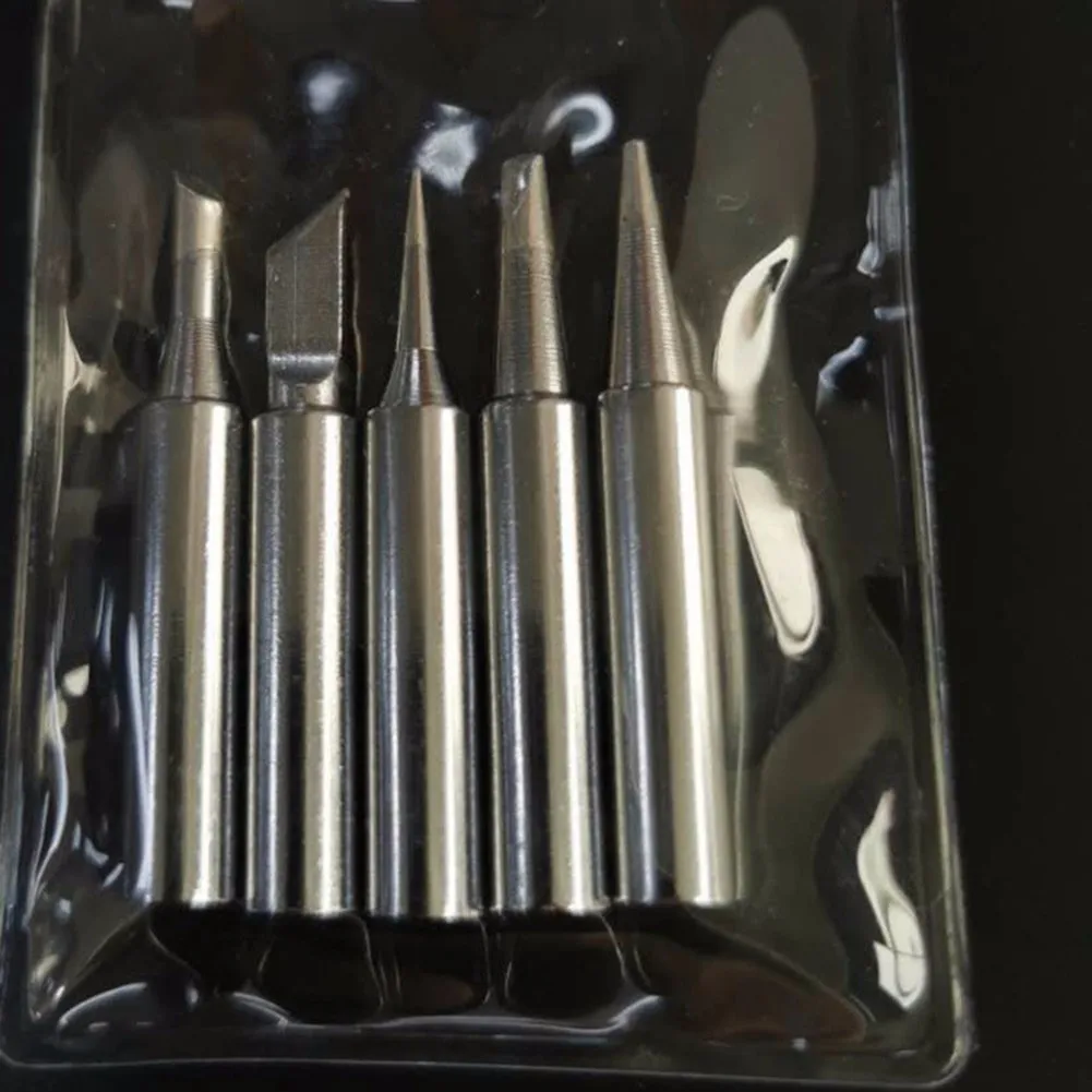 5Pcs 900M-T Soldering Tip Solder Iron Welding Tips Soldering Tools Tip Width 0.5 To 5mm Copper For Electric Soldering Irons
5Pcs 900M-T Soldering Tip Solder Iron Welding Tips Soldering Tools Tip Width 0.5 To 5mm Copper For Electric Soldering Irons