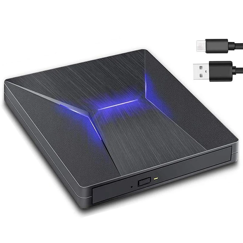 Внешний привод CD DVD USB3.0, внешний оптический привод с ярким светом, настольный Внешний Оптический привод для ноутбука
Внешний привод CD DVD USB3.0, внешний оптический привод с ярким светом, настольный Внешний Оптический привод для ноутбука