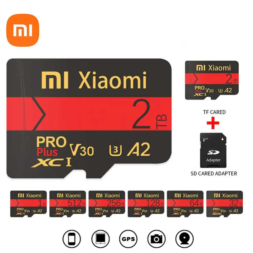 Xiaomi Micro TF SD карта памяти, 1 ТБ, класс 10, V30
Xiaomi Micro TF SD карта памяти, 1 ТБ, класс 10, V30