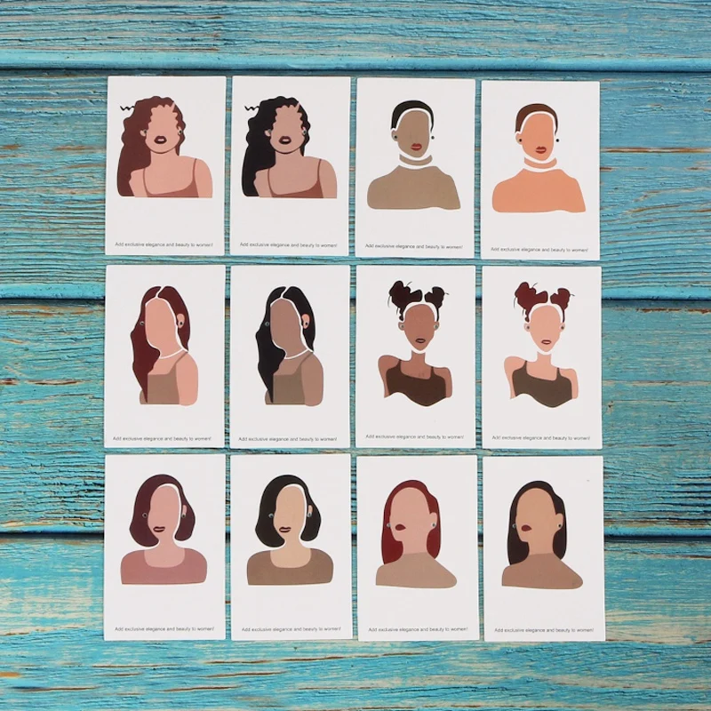 Mix Patterns 6X9cm 100Pcs Fashion Women Jewelry Display Card Ear Stud Drop Earring Packaging Card Holders Paper
Mix Patterns 6X9cm 100Pcs Fashion Women Jewelry Display Card Ear Stud Drop Earring Packaging Card Holders Paper