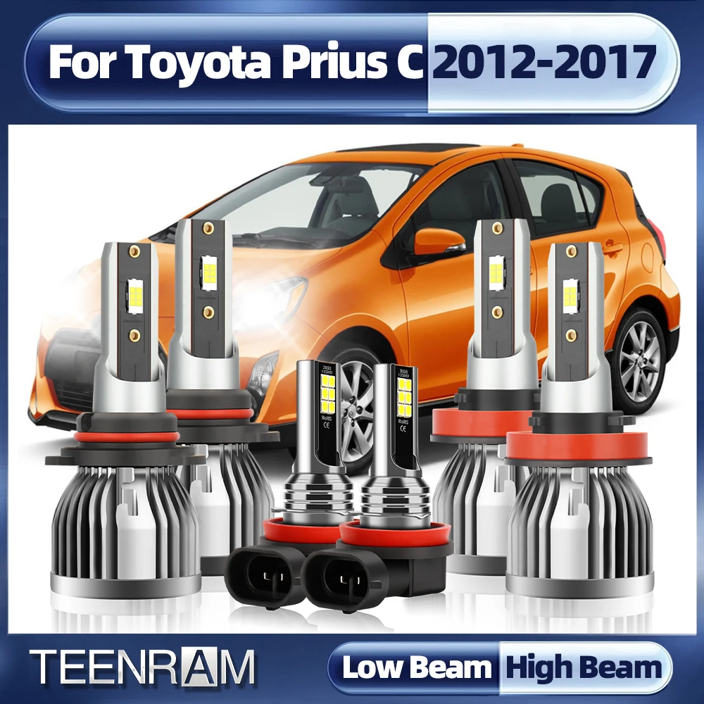 H11 HB3 9005 Led Lamp Headlight Bulbs Car Auto Fog Lights 20000LM CSP Chip 12V 6000K White For Toyota Prius C 2012-2017
H11 HB3 9005 Led Lamp Headlight Bulbs Car Auto Fog Lights 20000LM CSP Chip 12V 6000K White For Toyota Prius C 2012-2017