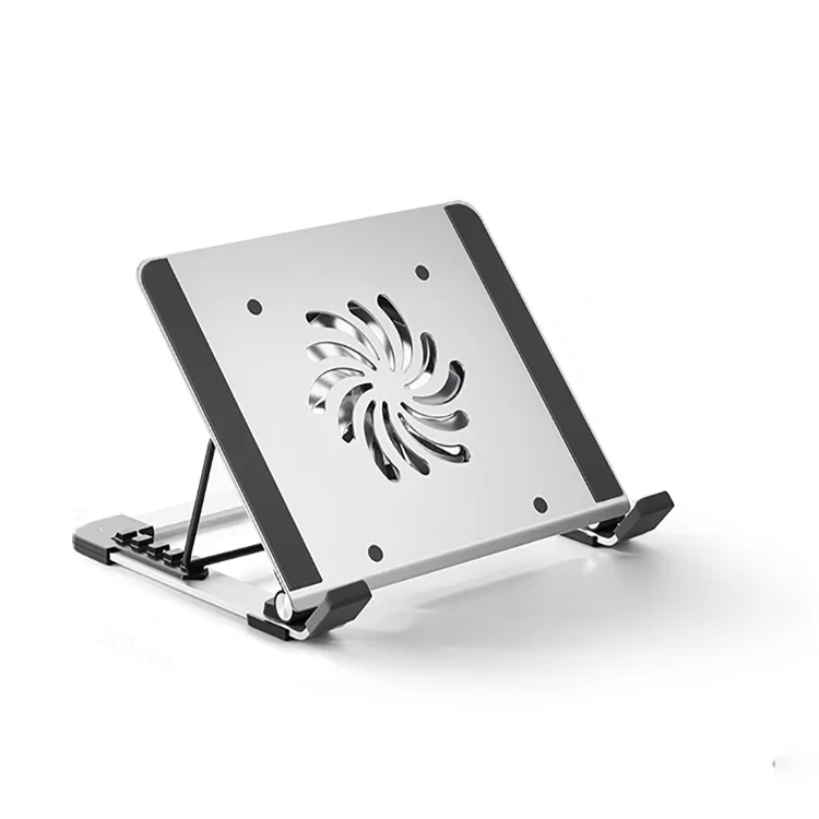 Aluminum Foldable Tablet Stand Laptop Cooler Cooling Pads with USB Connection Laptop Cooling Fan
Aluminum Foldable Tablet Stand Laptop Cooler Cooling Pads with USB Connection Laptop Cooling Fan