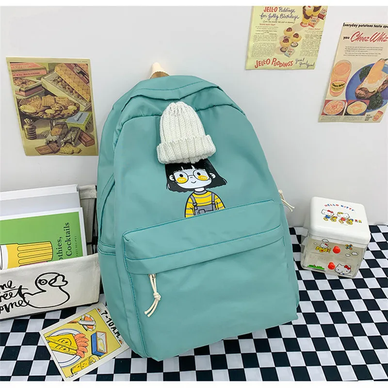 Middle School Backpack for Girls Teen Cute Cartoon High School Bags Women Nylon Bookbag Campus Casual Korean Bagpack
Middle School Backpack for Girls Teen Cute Cartoon High School Bags Women Nylon Bookbag Campus Casual Korean Bagpack