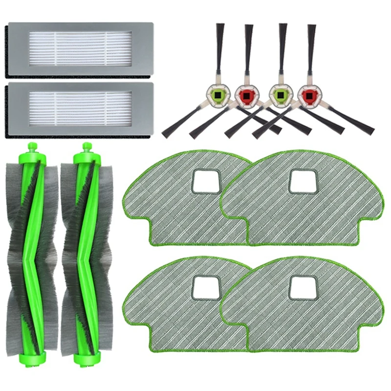 12Pcs Main Side Brush Hepa Filter Mop Cloths Replacement For Irobot Roomba Combo113 R113840 Robot Vacuum Cleaner Parts
12Pcs Main Side Brush Hepa Filter Mop Cloths Replacement For Irobot Roomba Combo113 R113840 Robot Vacuum Cleaner Parts