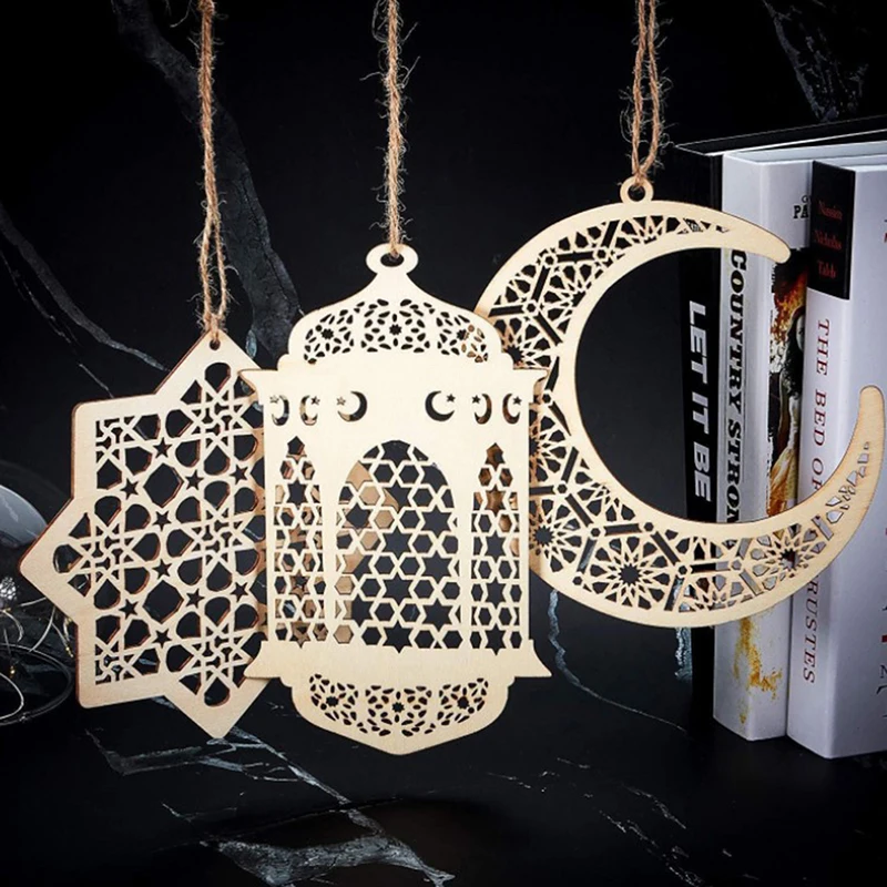 3Pcs/Set 2023 Mubarak Wood Ramadan Decoration Eid Banner Craft Moon for Home Hanging Ornament Pendant Muslim Party Supplies
3Pcs/Set 2023 Mubarak Wood Ramadan Decoration Eid Banner Craft Moon for Home Hanging Ornament Pendant Muslim Party Supplies
