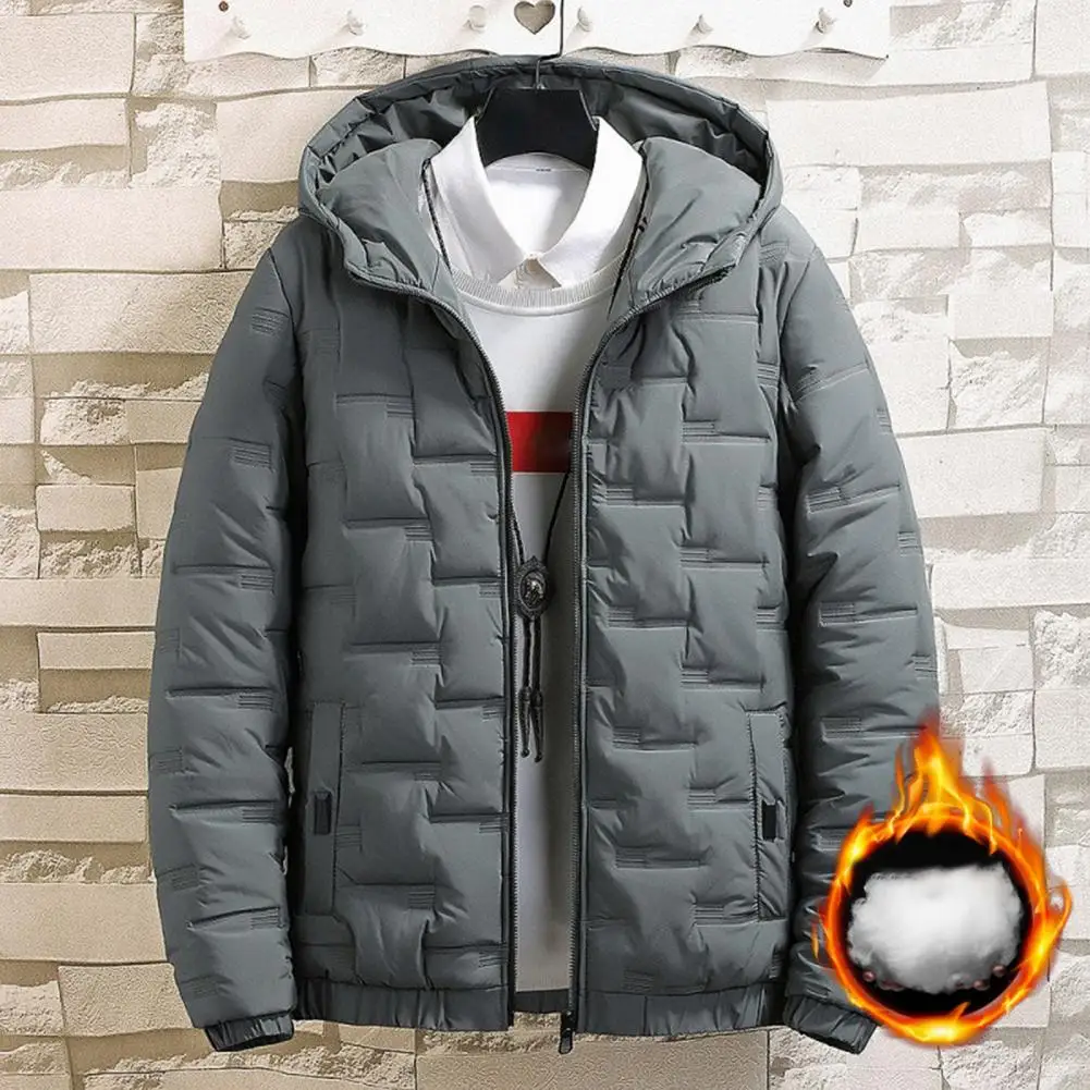 Winter/Autumn Men's Jacket Cotton Padded Solid Color Long Sleeves Windproof Autumn Winter Thicken Hood Windbreaker Streetwear
Winter/Autumn Men's Jacket Cotton Padded Solid Color Long Sleeves Windproof Autumn Winter Thicken Hood Windbreaker Streetwear