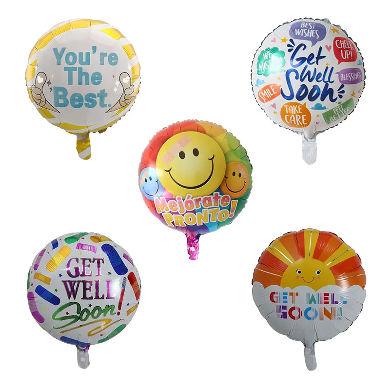 50/100 Pcs Get Well Soon Balloons 18 Inch Hospital Best Wishes Air Globos Birthday Party Decorations Supplies Kids Toys Gifts
50/100 Pcs Get Well Soon Balloons 18 Inch Hospital Best Wishes Air Globos Birthday Party Decorations Supplies Kids Toys Gifts