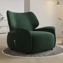 Living Room Recliner Rebound Chair Modern Multifunctional House Furniture High Sponge Soft Electric Single Sofa Lounge Chairs