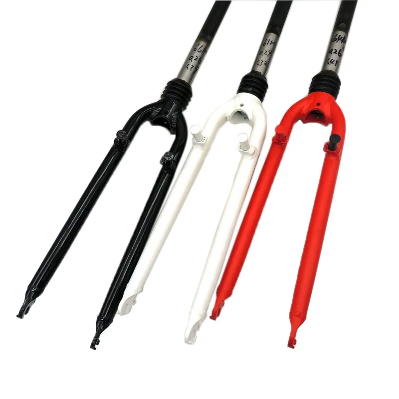 Road Travel Bicycle Front Fork 700C Cruiser Bike Mid-tube Shock Absorber Fork Foldable Bicycle 40mm Stroke V Brake Riding Parts
Road Travel Bicycle Front Fork 700C Cruiser Bike Mid-tube Shock Absorber Fork Foldable Bicycle 40mm Stroke V Brake Riding Parts