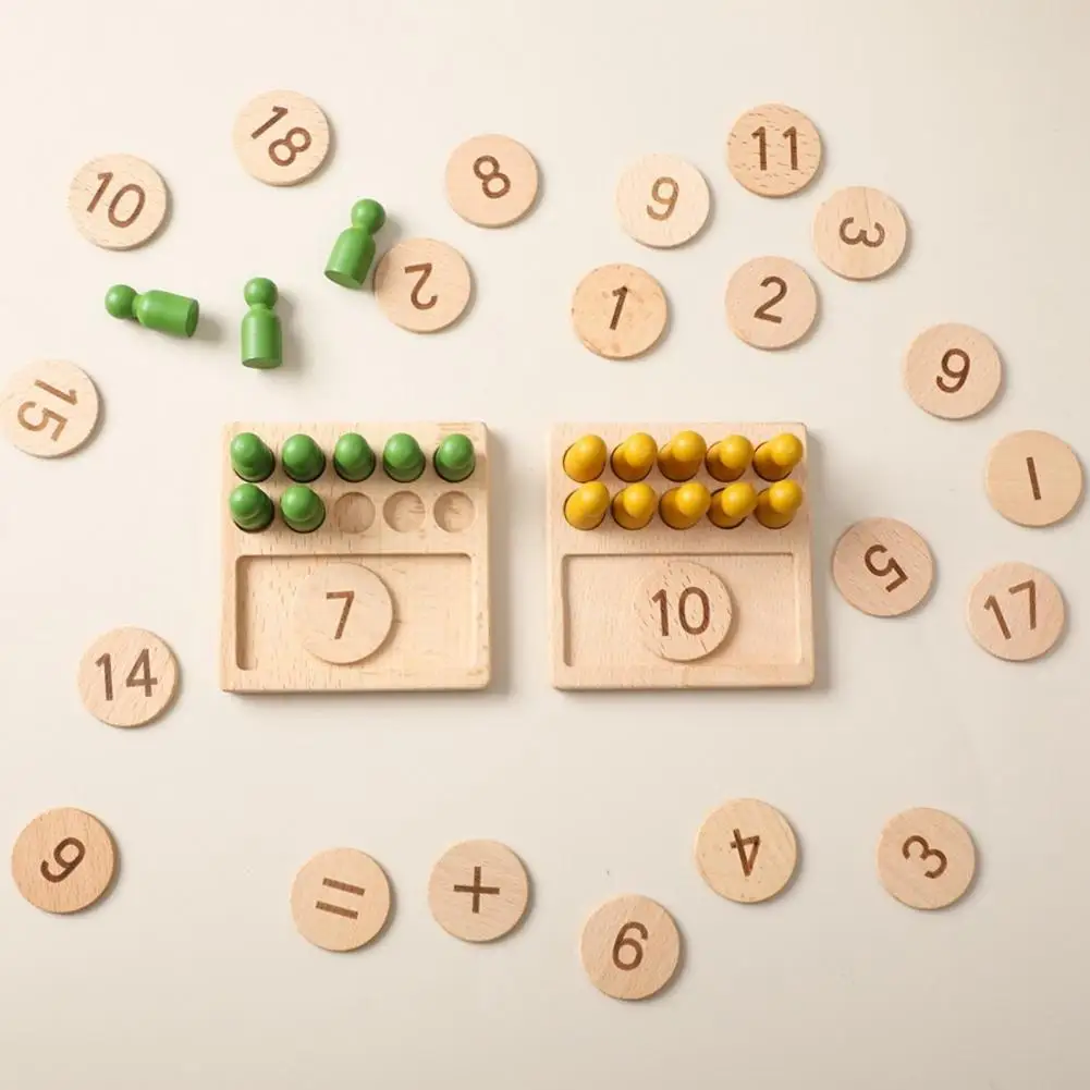 1 Set Burr-free Wooden Number Learning Board Solid Intellectual Development Toddler Match Cognition Board Children Gift
1 Set Burr-free Wooden Number Learning Board Solid Intellectual Development Toddler Match Cognition Board Children Gift