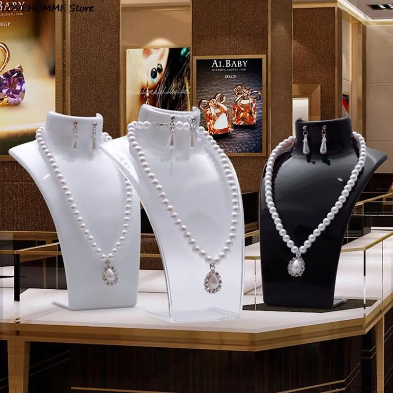 Jewelry Display Fashion Model Necklace Mannequin Pendant Earring Showing Stand
Jewelry Display Fashion Model Necklace Mannequin Pendant Earring Showing Stand
